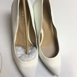 Alfani White Heels